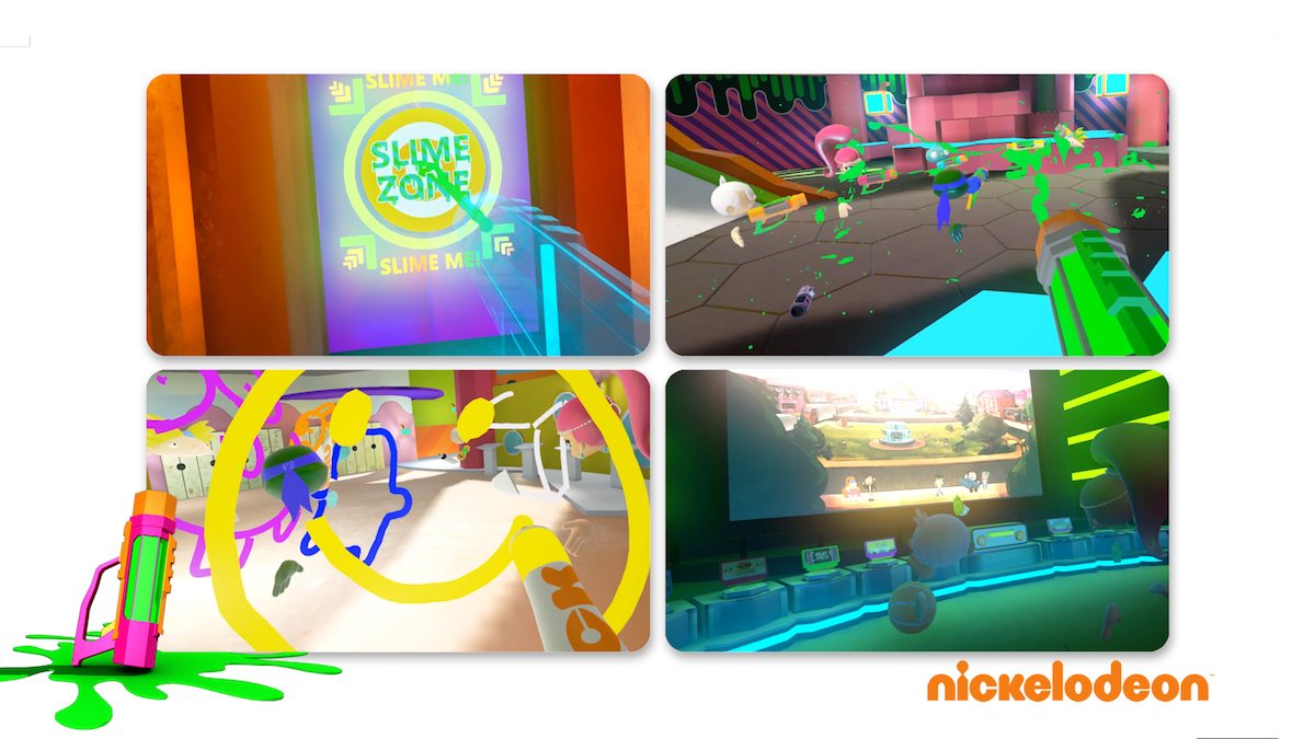SlimeZone is puts users into a Nickelodeon world at IMAX VR centres.