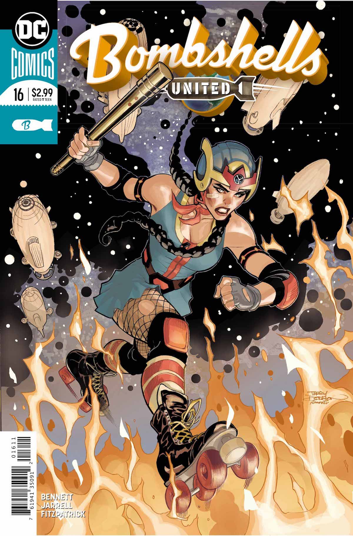 Bombshells United #16 cover