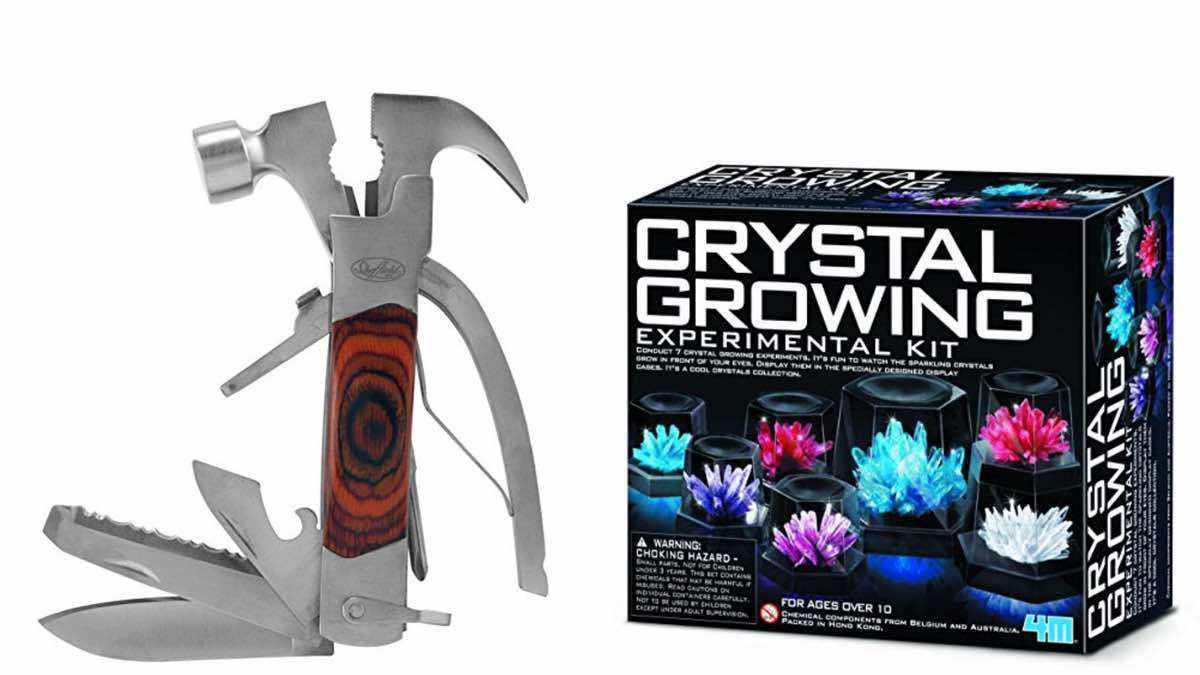 Geek Daily Deals 041718 multitool crystal growing kit