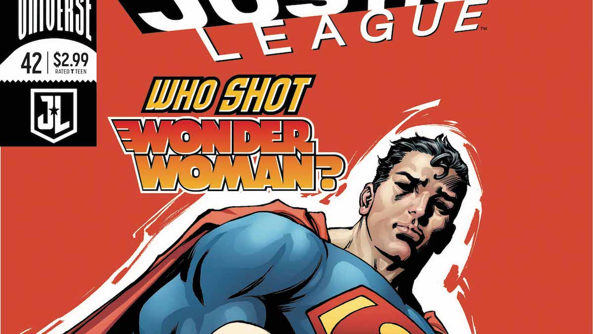 Justice League #42 cover