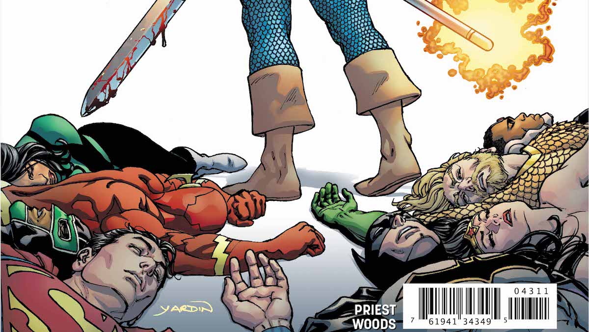 Justice League #43 cover