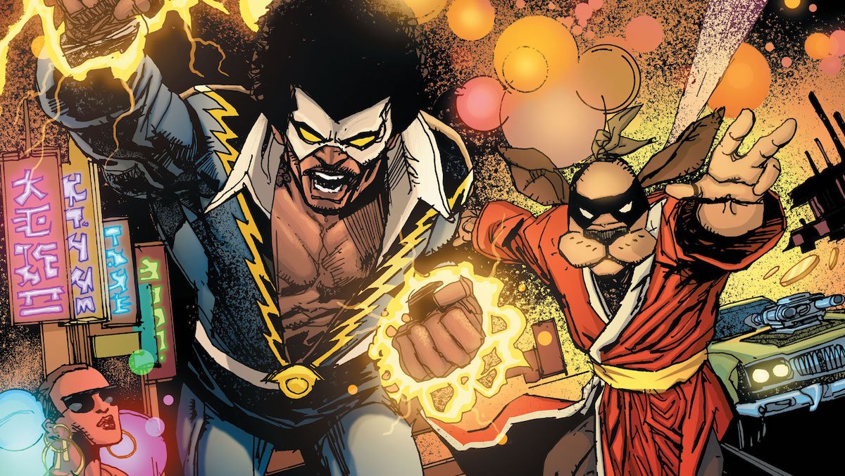 Black Lightning/Hong Kong Phooey Special #1 cover