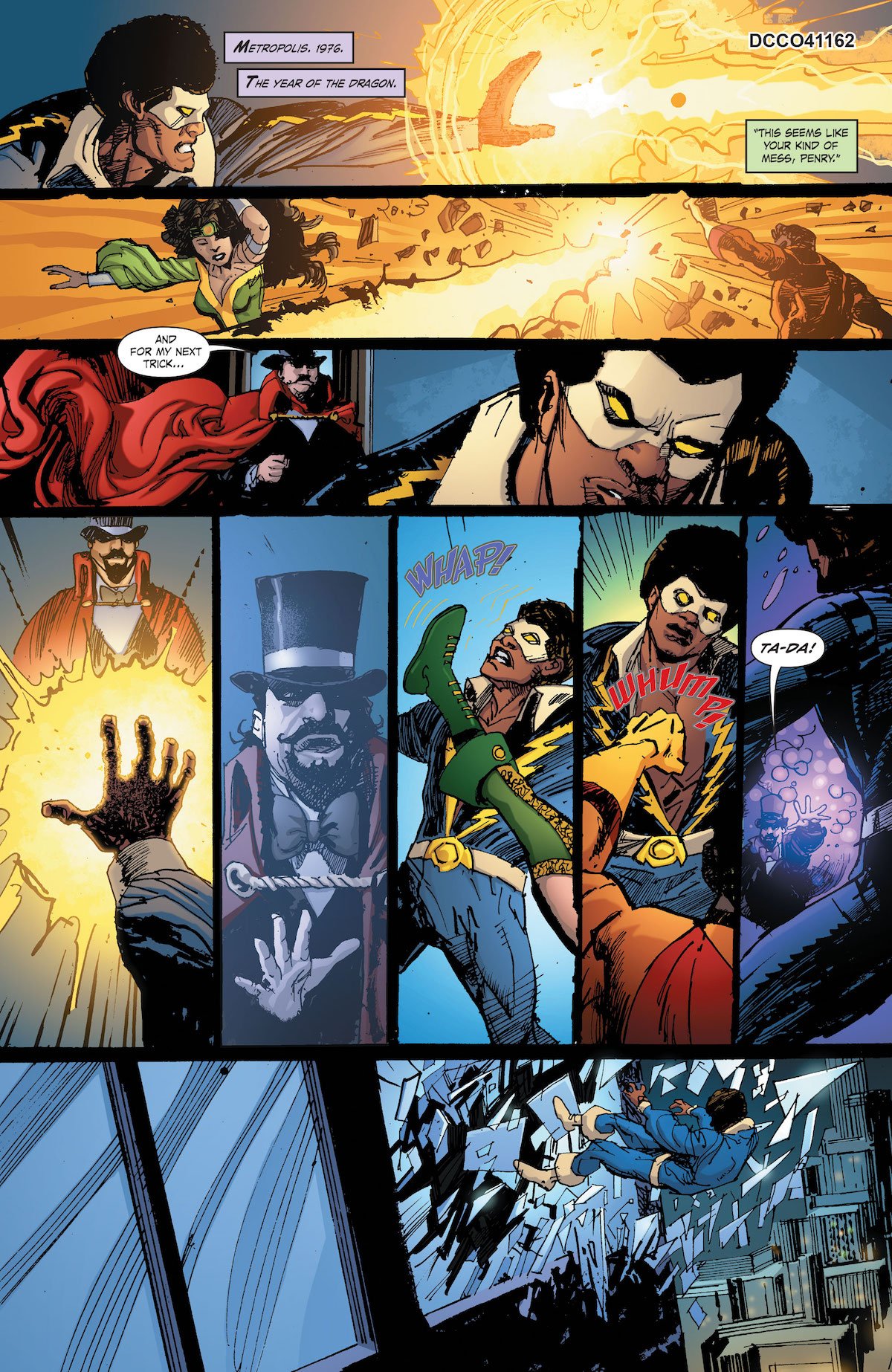 Black Lightning/Hong Kong Phooey Special #1 page 1
