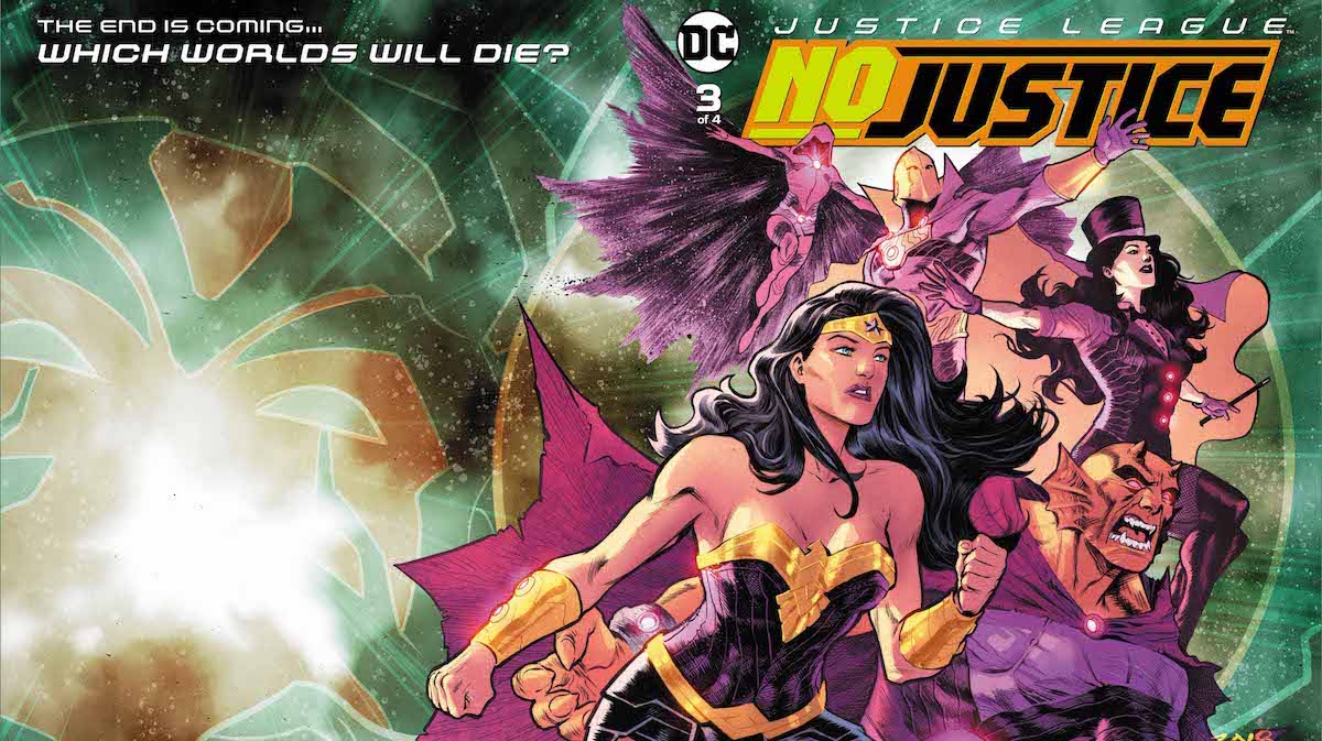 Justice League No Justice #3 cover