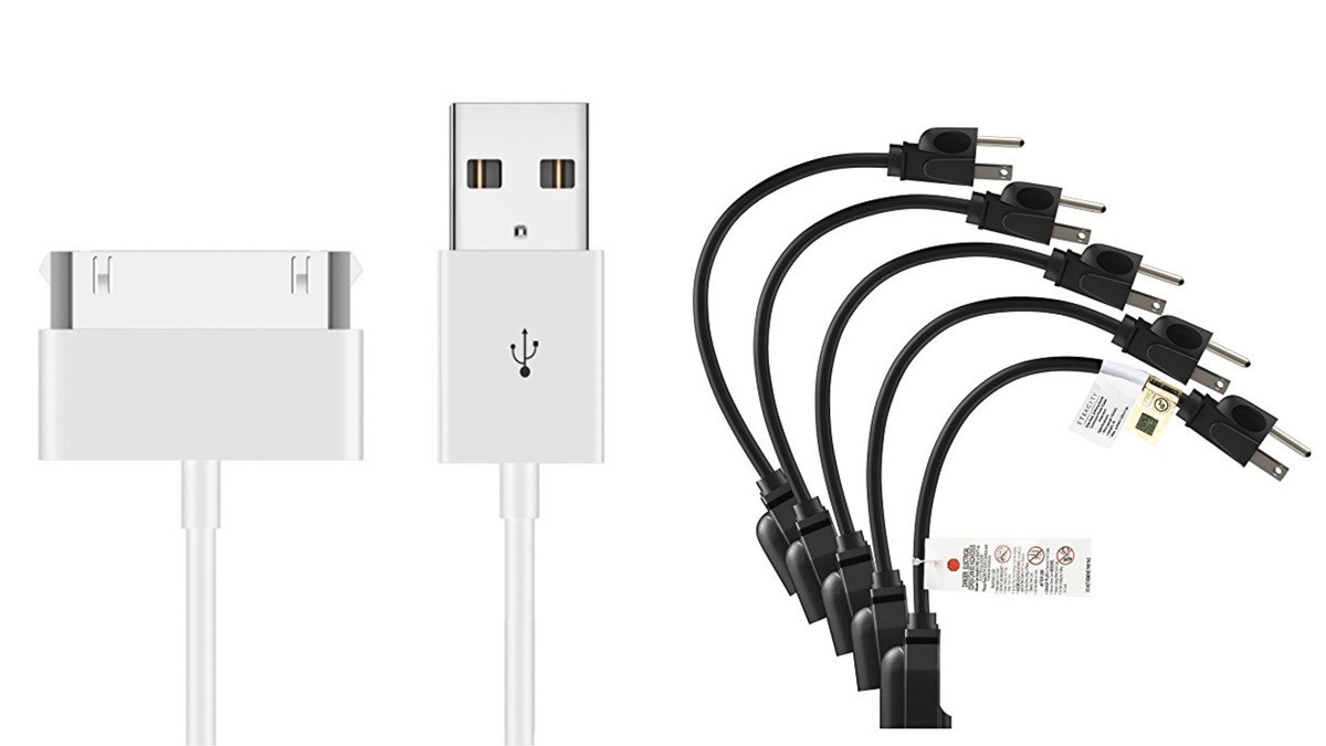 Geek Daily Deals 053018 30-pin apple cable short extension cords