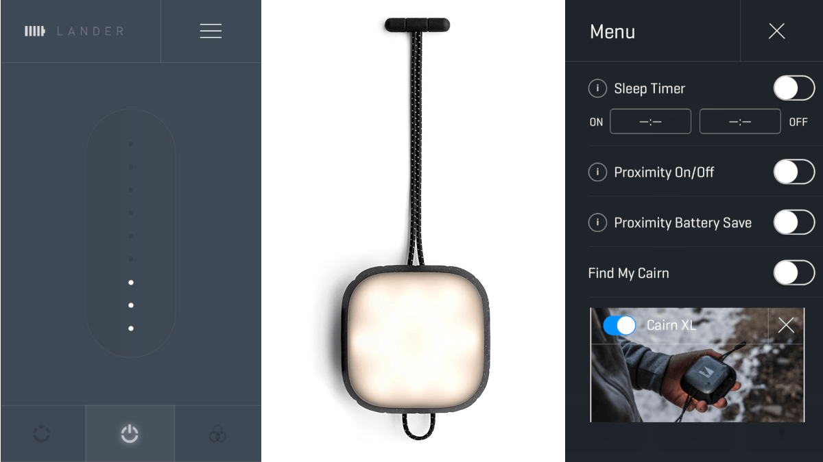 Lander Cairn XL Smart Lantern + Powerbank