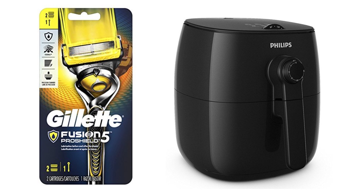 Geek Daily Deals 060318 gillette razors phillips air fryer