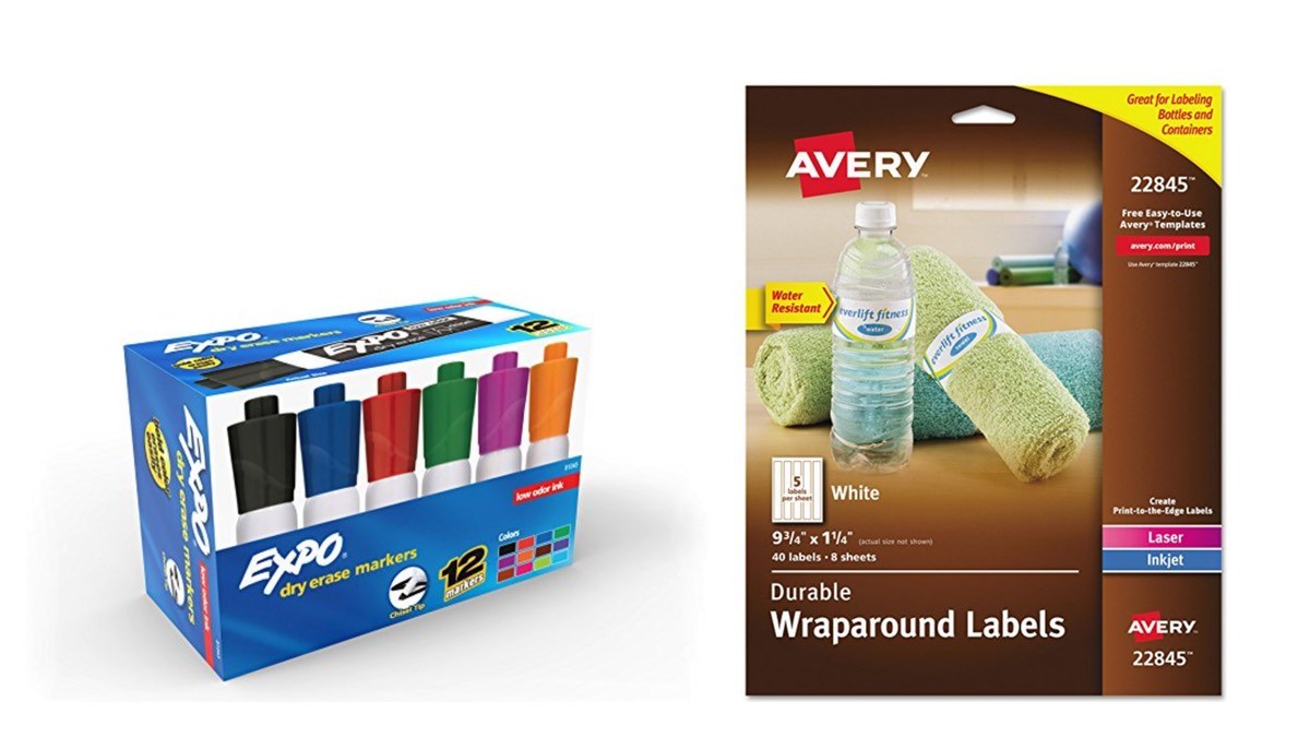 Geek Daily Deals 060718 dry erase markers waterproof labels