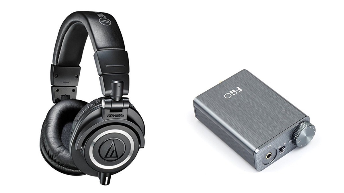 Geek Daily Deals 061318 audio technica headphones fiio amp