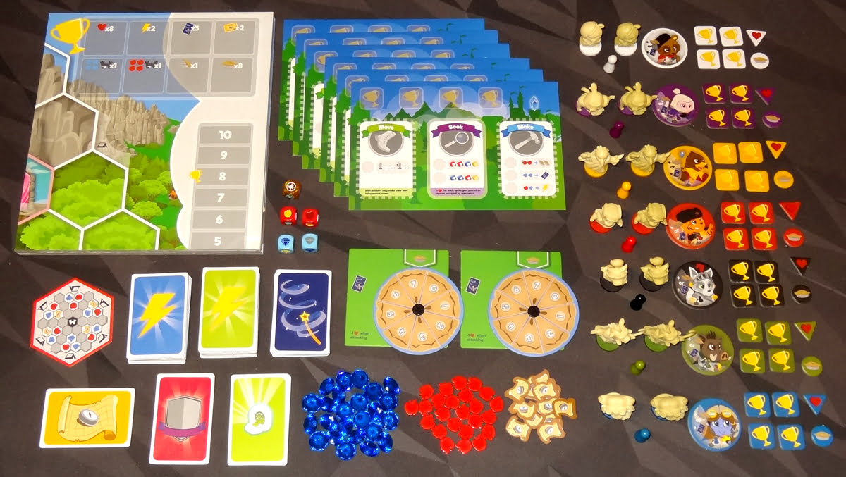 My Little Scythe components