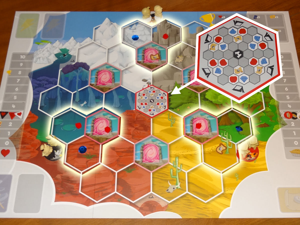 My Little Scythe 3-player setup