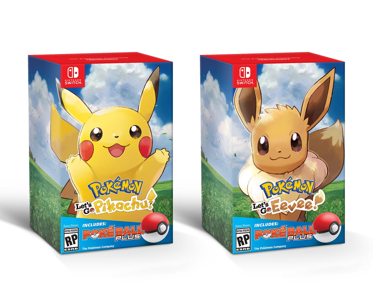 Switch Pokemon Lets Go bundle