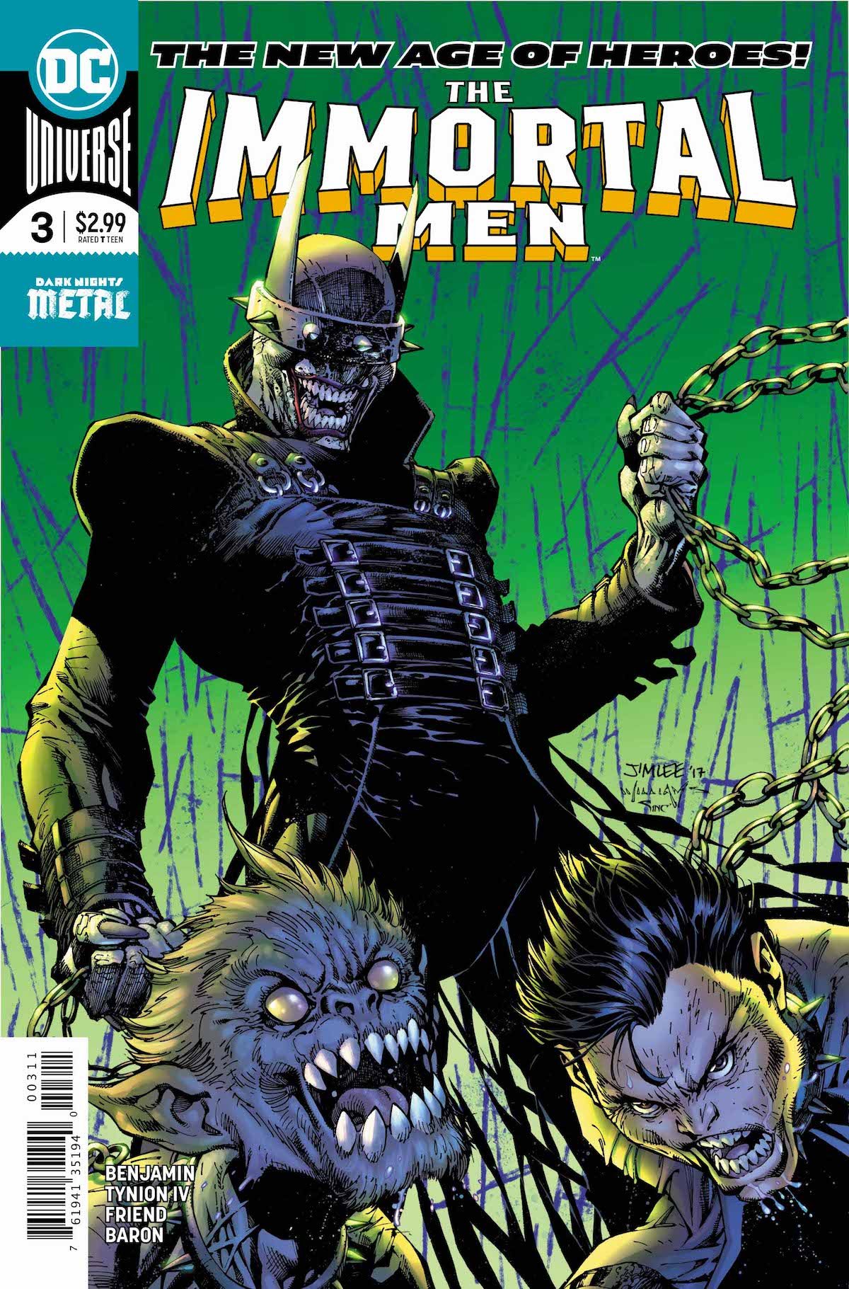 Immortal Men #3 cover