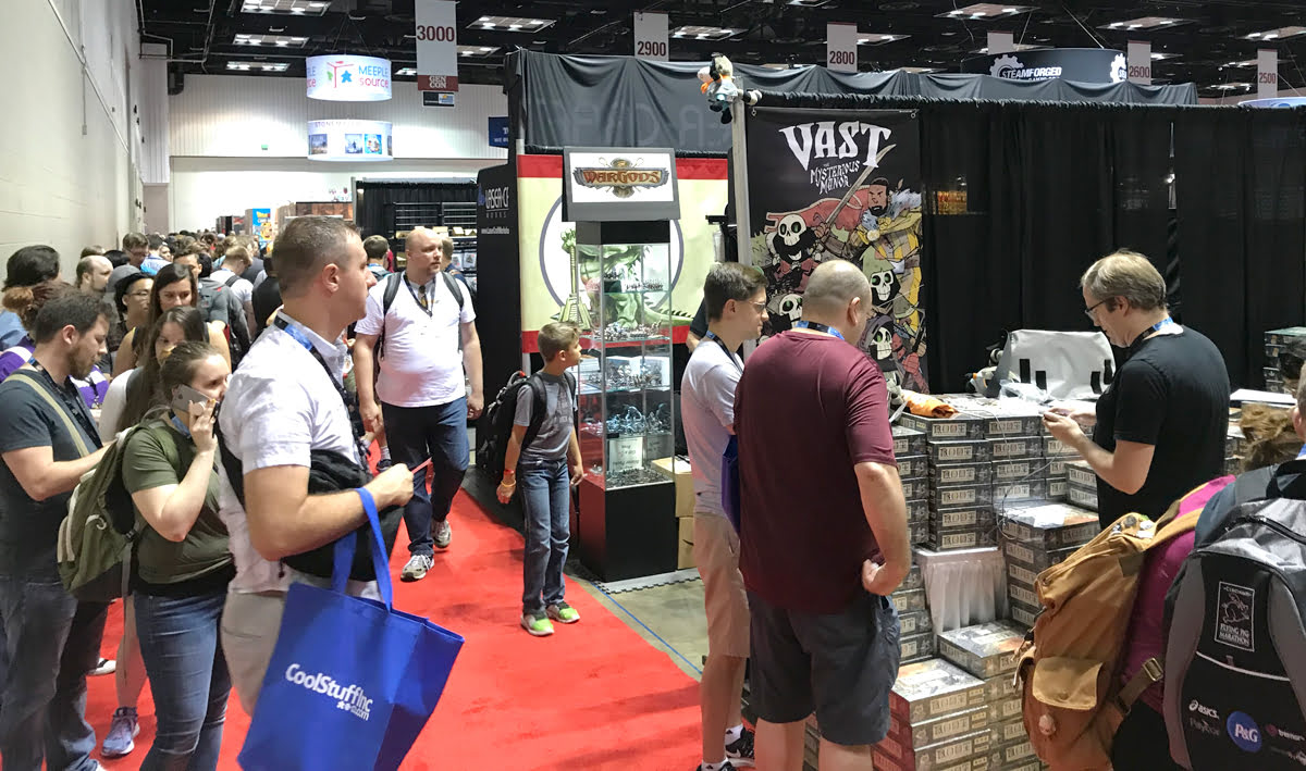 Leder Games booth