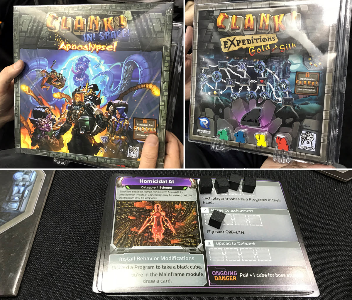 Clank! expansions