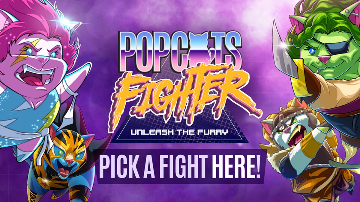 PopCats Fighter banner