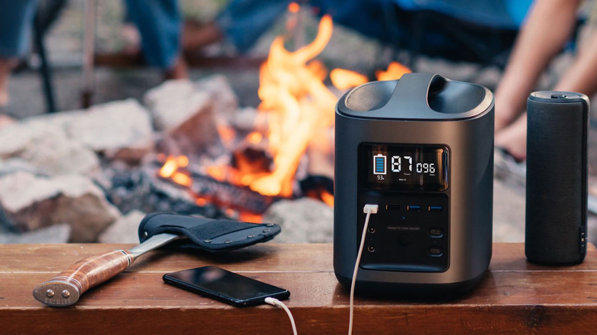 Power almost anything, almost anywhere with the RIVER Mobile Power Station.