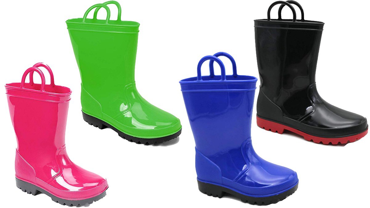 Geek Daily Deals 091518 kids rain boots
