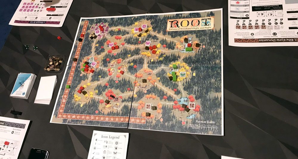 Root game in progress