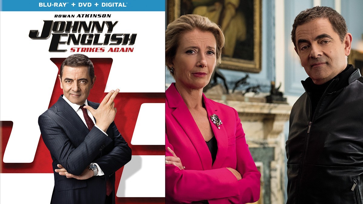 Johnny English Strikes Again Blu-ray