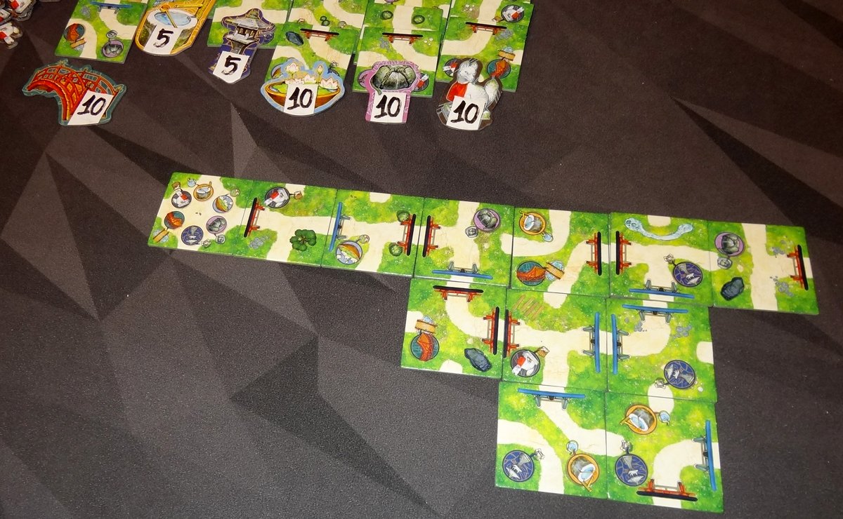 The One Hundred Torii solo game end