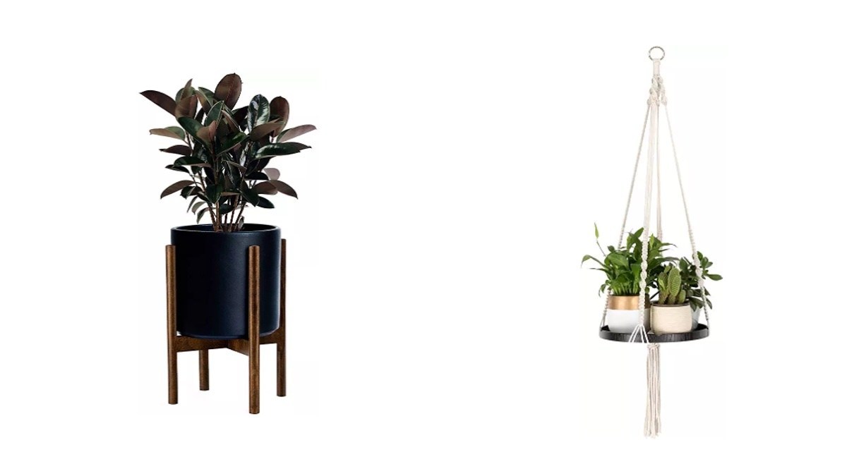 Geek Daily Deals 062519 plant stands and hangers