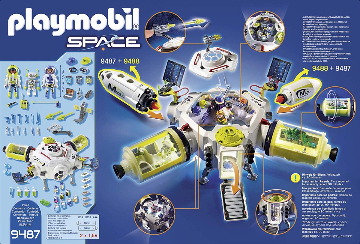 Playmobil Playroom: Playmobil Space Mars Space Station – GeekDad, image size:1200x814