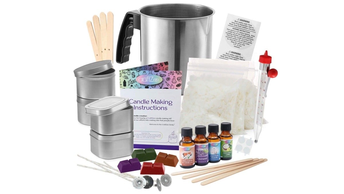Geek Daily Deals 101719 candle making kit