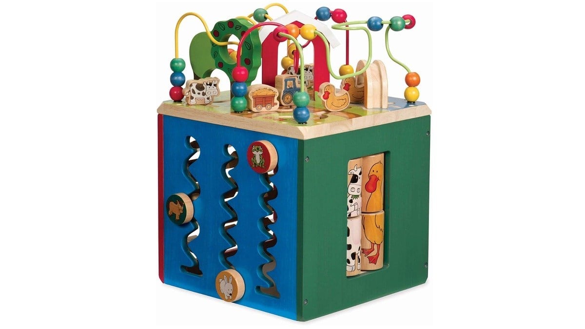 Geek Daily Deals 102119 wooden activity cube