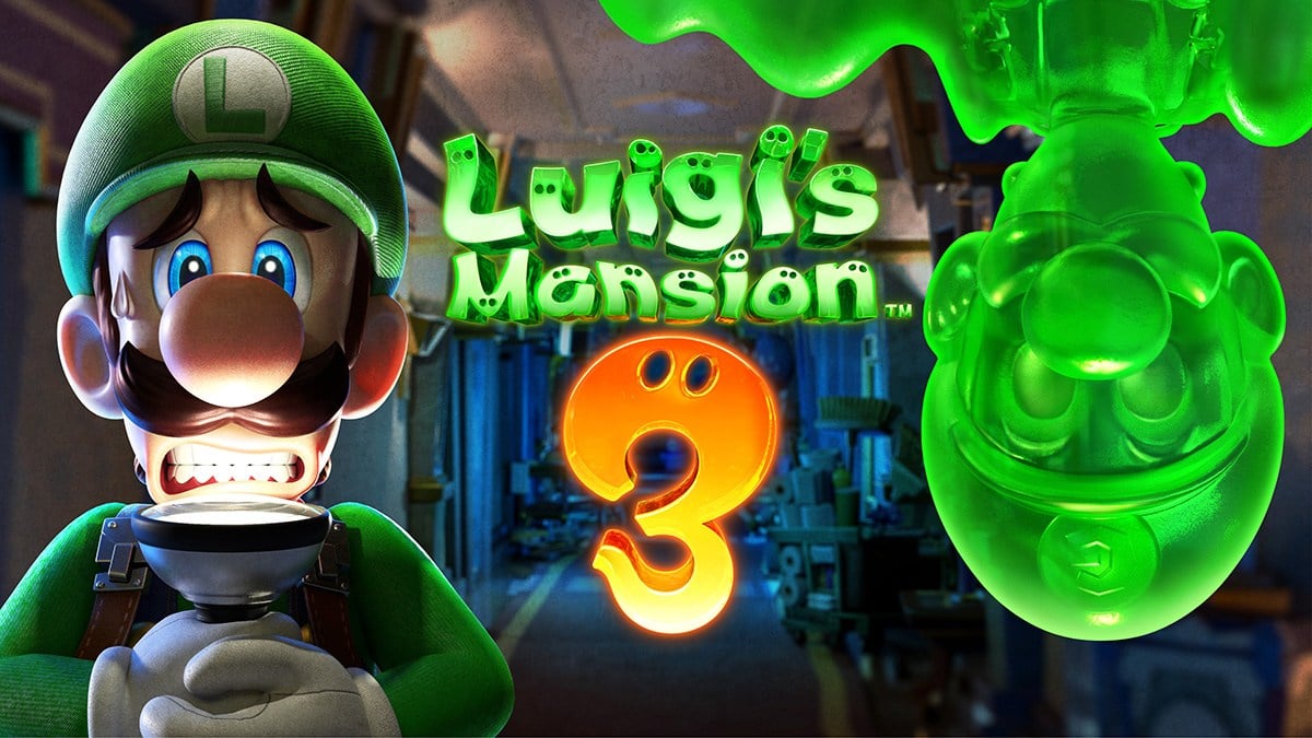 Luigi's Mansion 3 logo