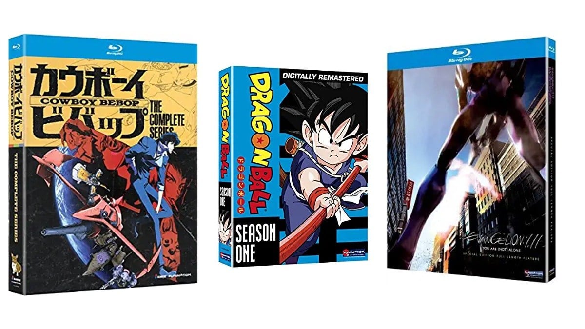 Geek Daily Deals 021120 anime series on DVD