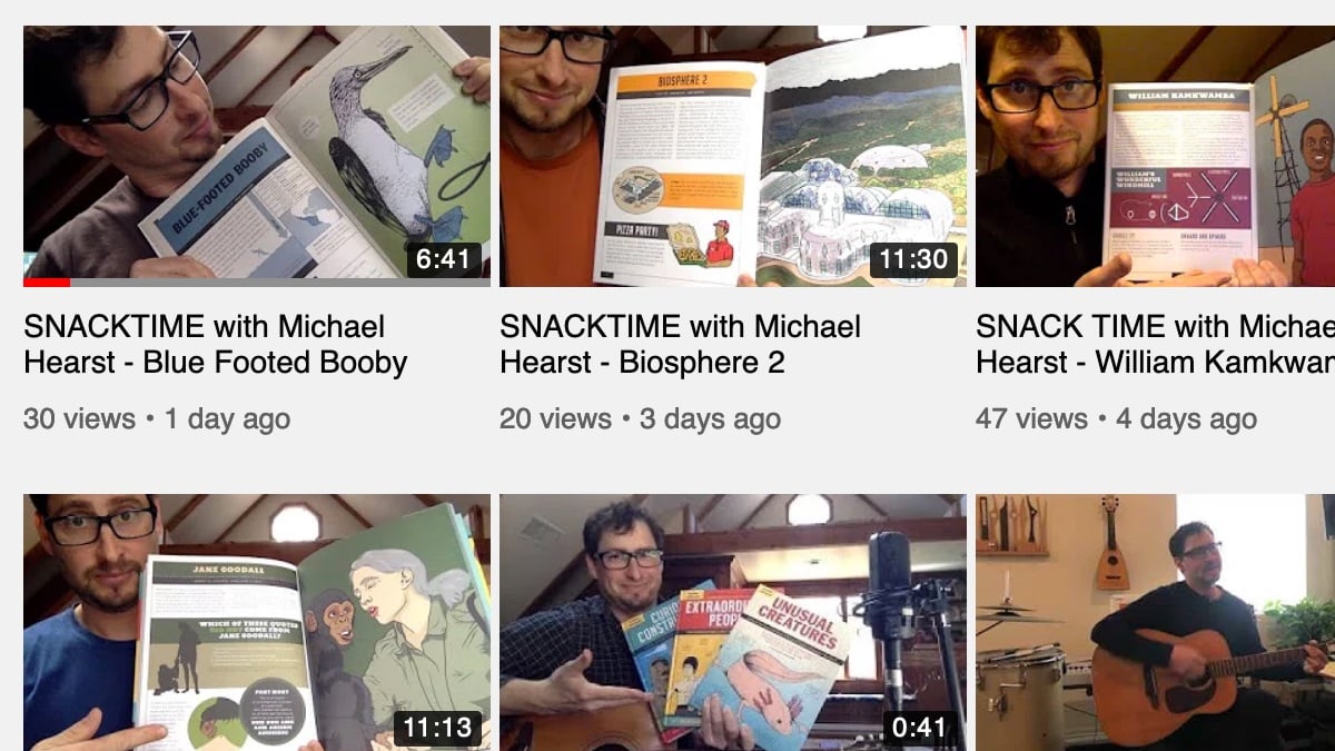 snacktime with michael hearst