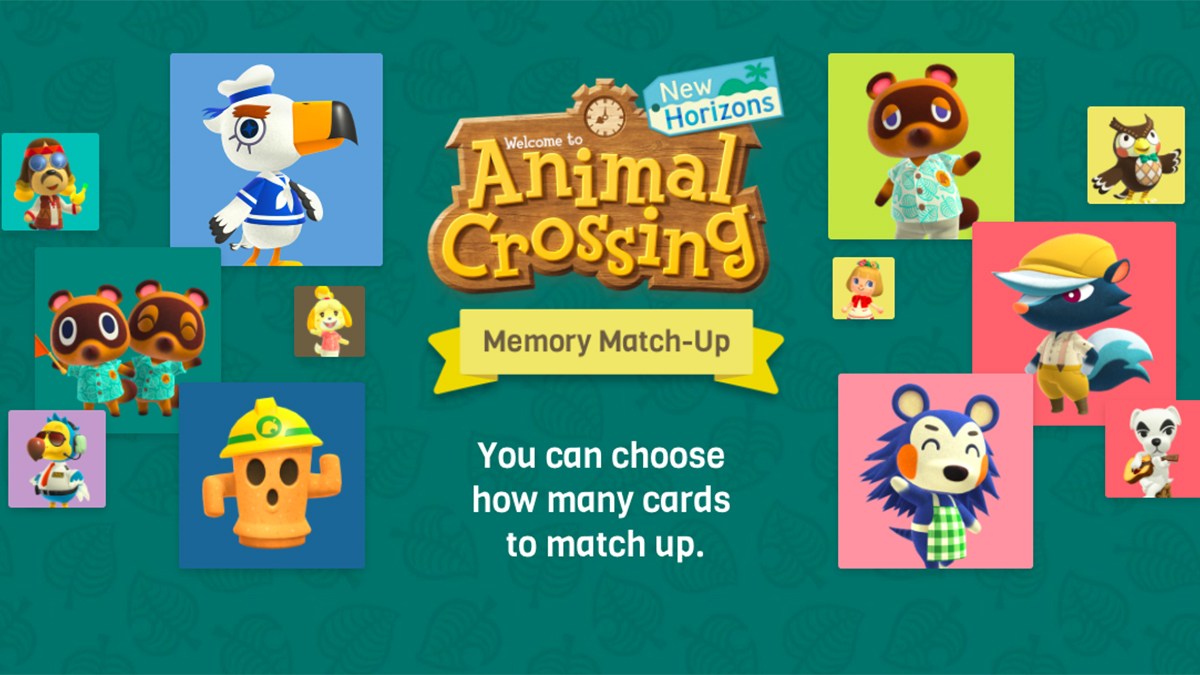 animal crossing match
