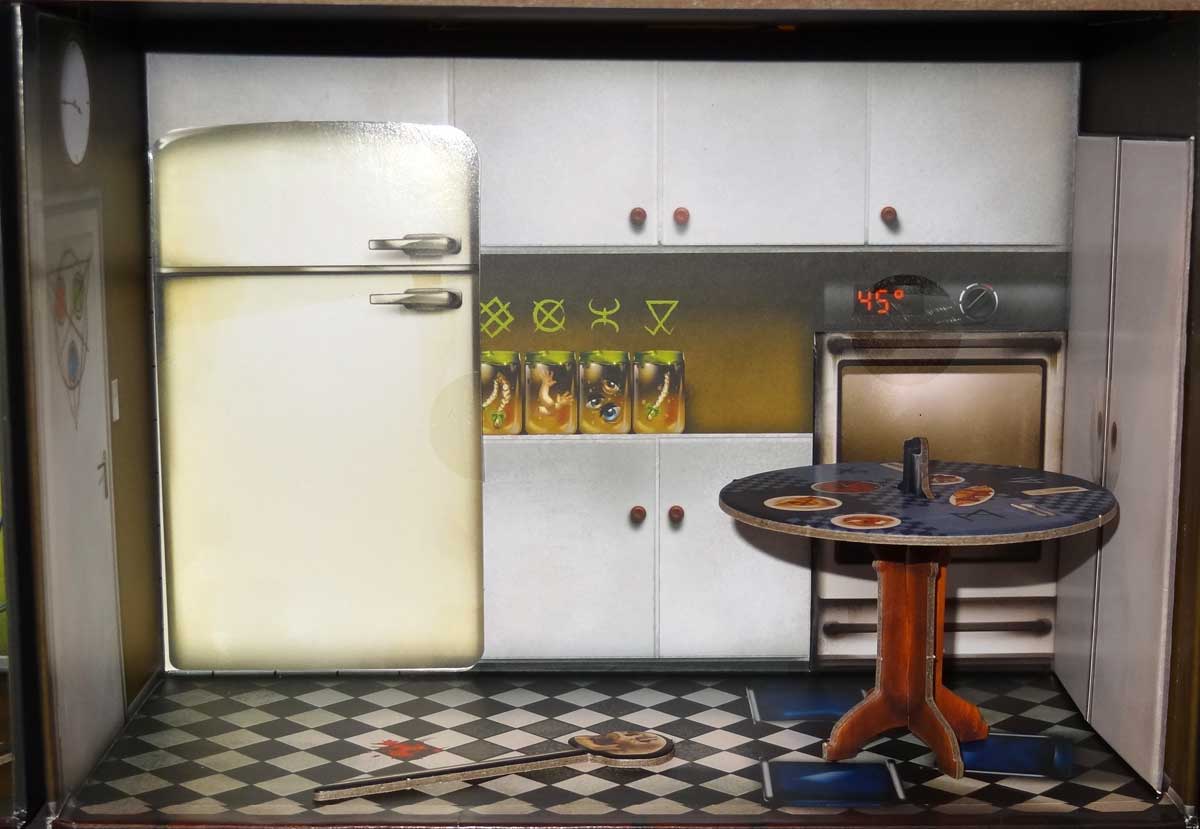 Escape the Room: The Cursed Dollhouse kitchen