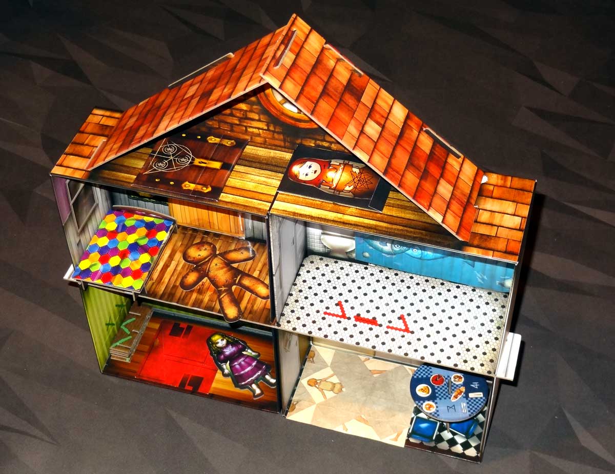 Escape the Room: The Cursed Dollhouse setup