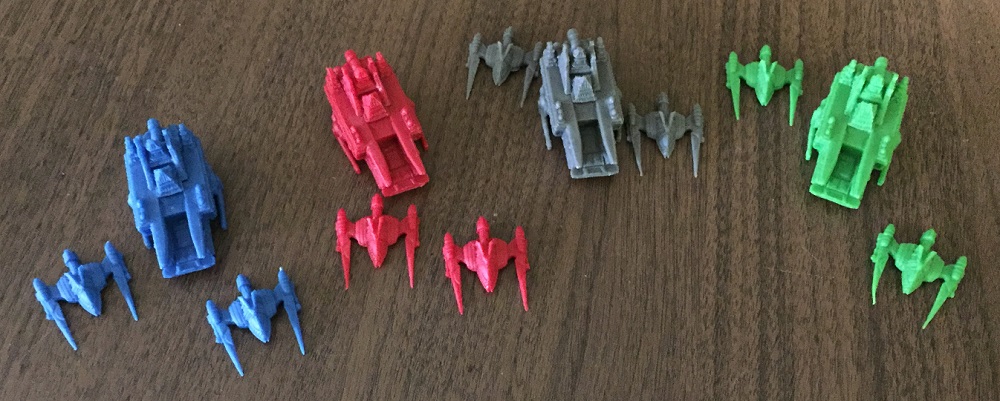 Carrier and Fighter Ships