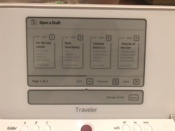 Freewrite Document Manager