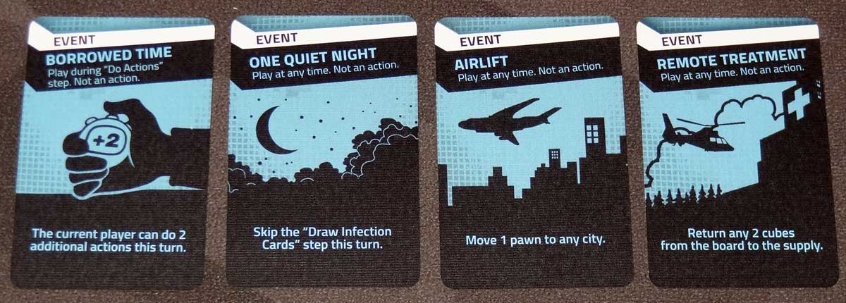 Pandemic: HotZone—North America event cards