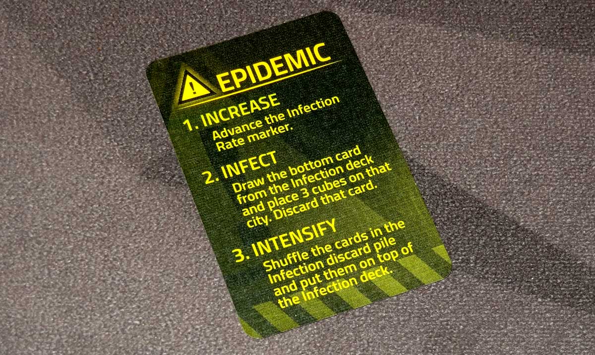 Pandemic: HotZone—North America epidemic card