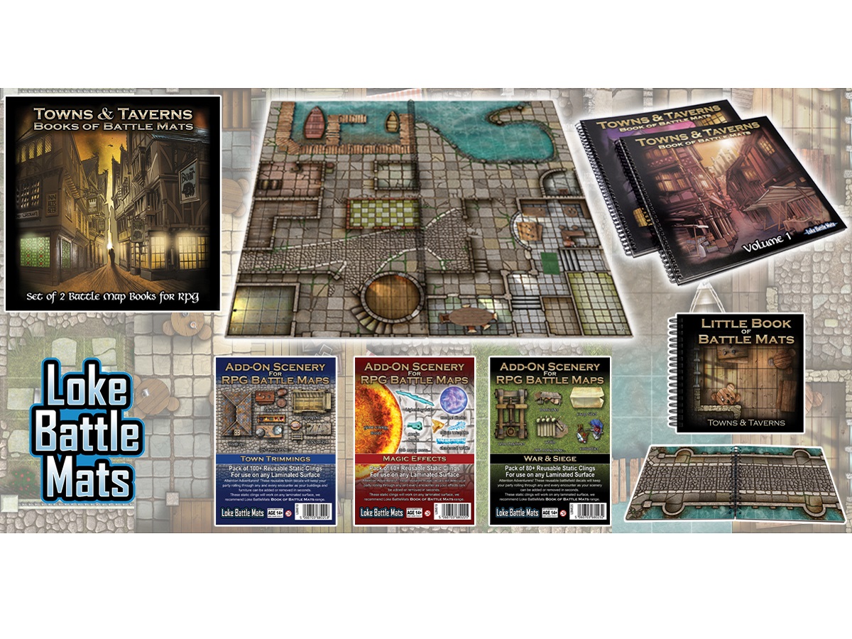 d&d battle mats