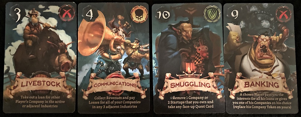 industry cards