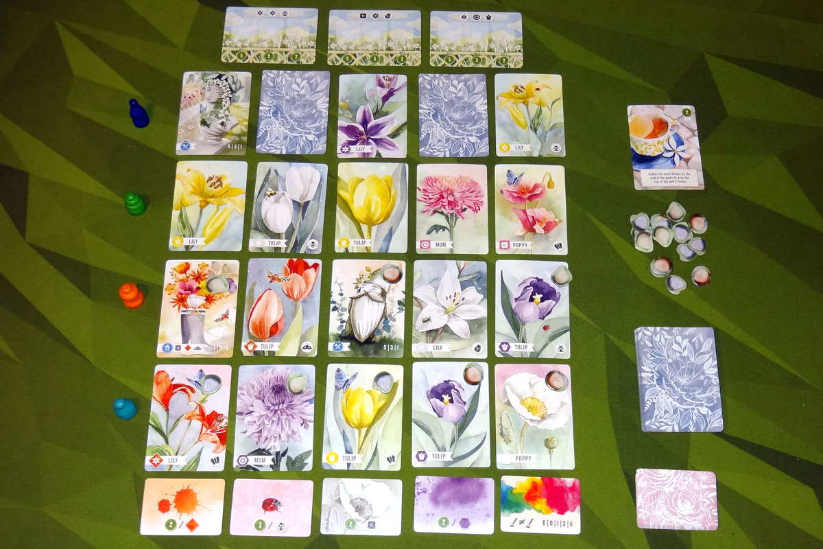 Floriferous 4-player setup