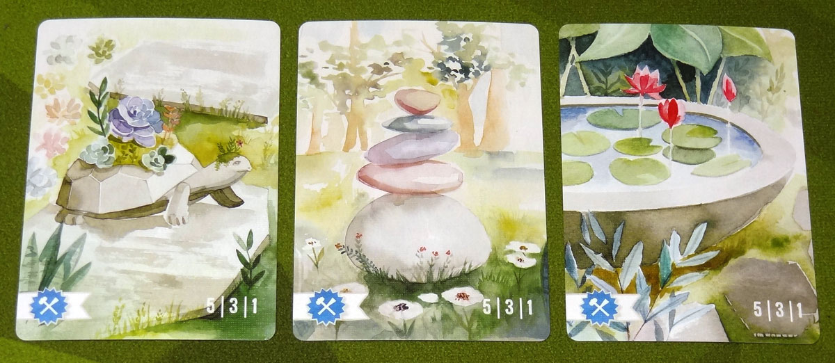 Floriferous sculpture cards