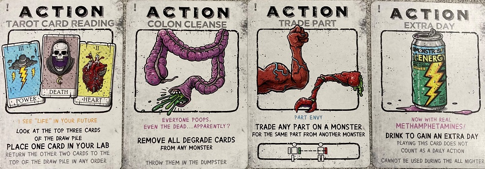 action cards