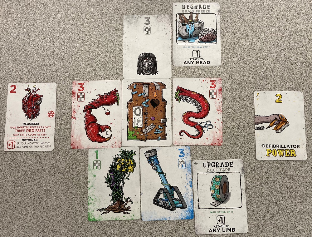 monster at end of game