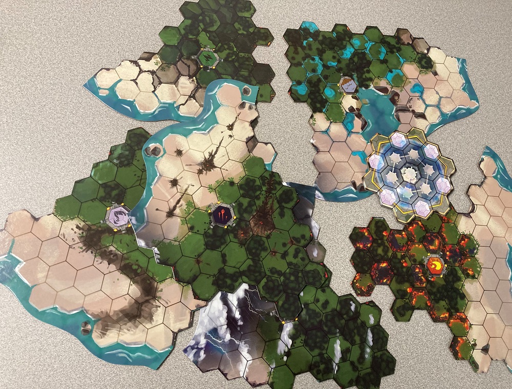map pieces