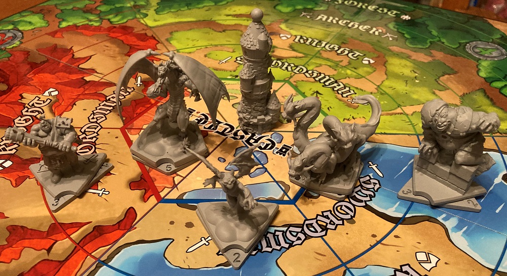 wizard tower and monsters