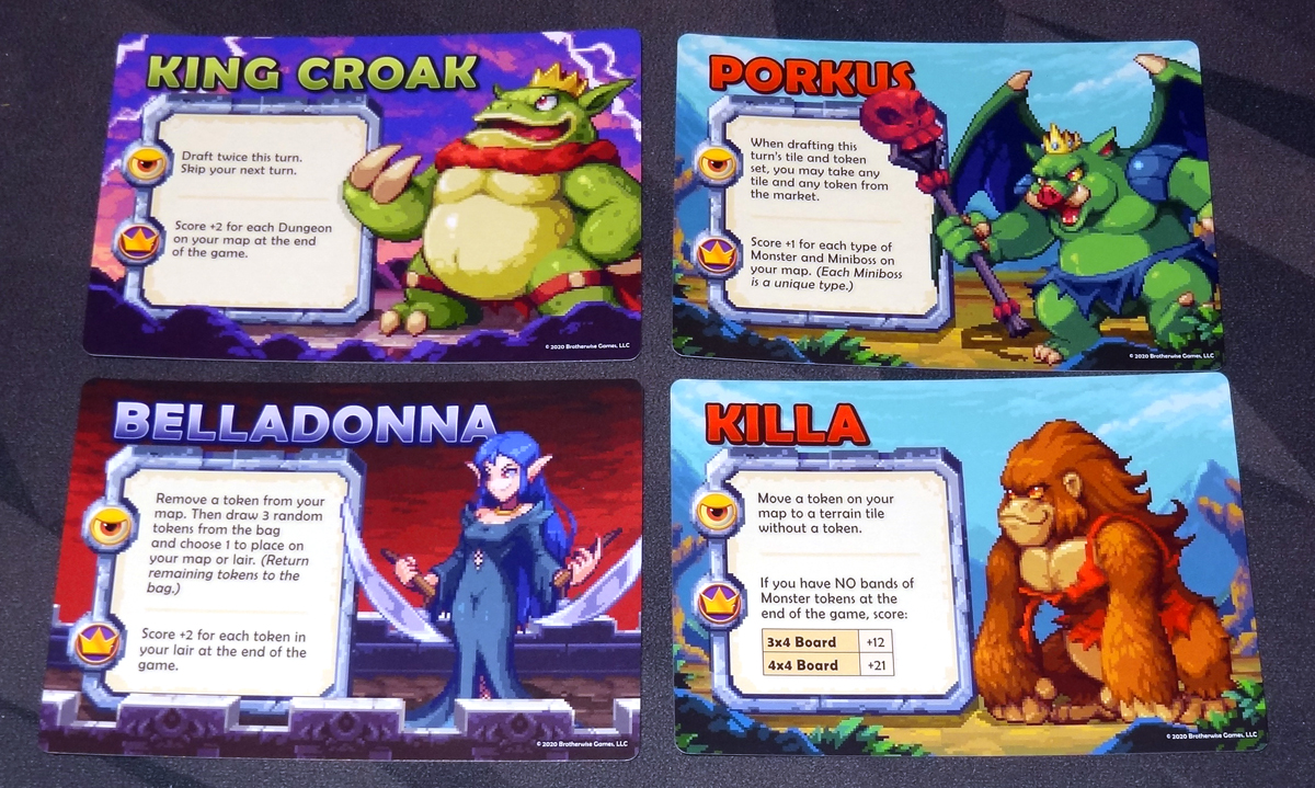 Overboss boss cards