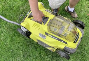 Ryobi 18V One+ lawn mower review
