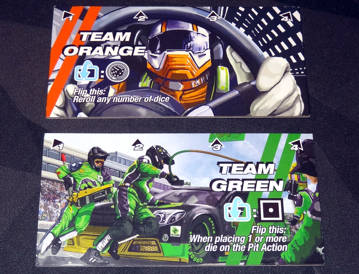 Thunder Rolls team cards